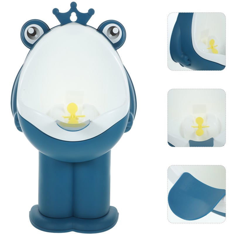 🚽 مبولة أطفال بلاستيكية بتصميم كرتوني تدريب المرحاض للذكور ثابتة ومضادة للانزلاق - Image 1