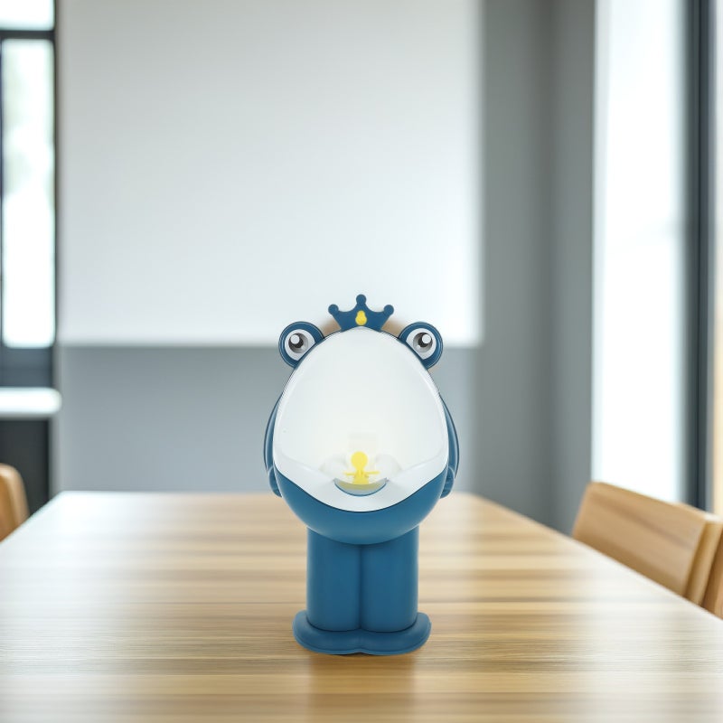 🚽 مبولة أطفال بلاستيكية بتصميم كرتوني تدريب المرحاض للذكور ثابتة ومضادة للانزلاق - Image 3