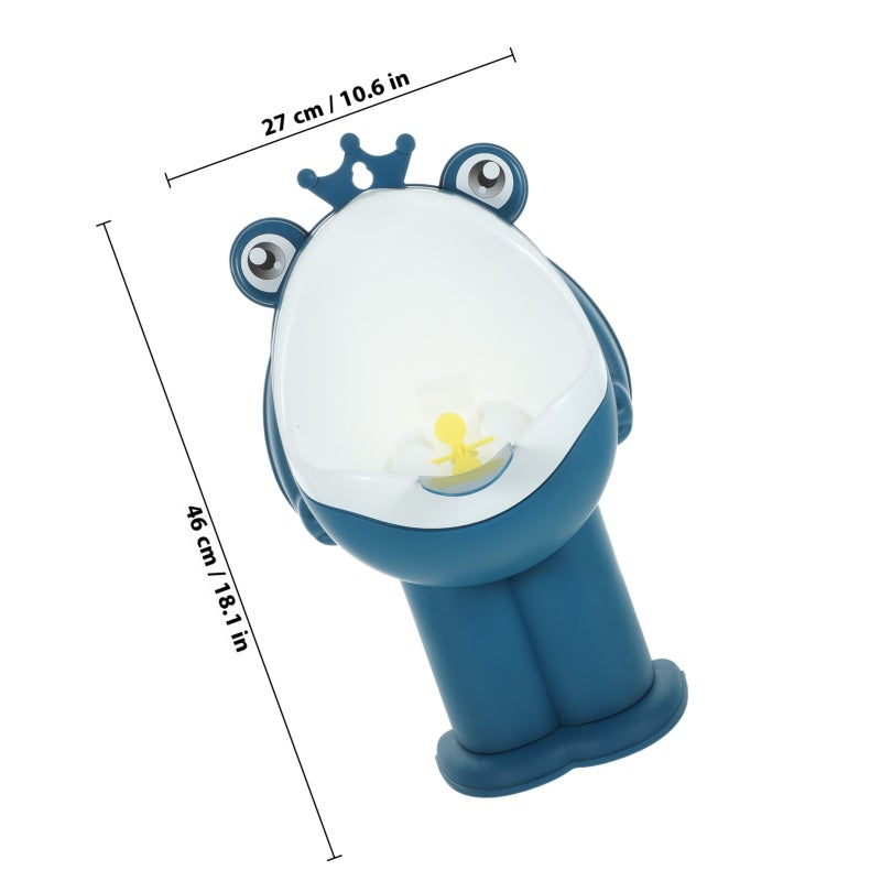 🚽 مبولة أطفال بلاستيكية بتصميم كرتوني تدريب المرحاض للذكور ثابتة ومضادة للانزلاق - Image 2
