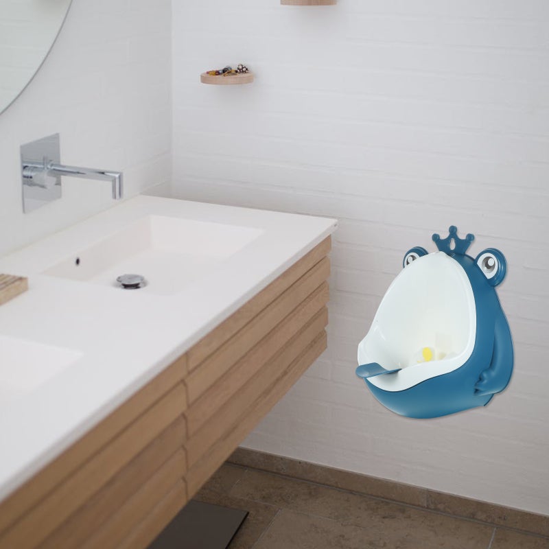 🚽 مبولة أطفال بلاستيكية بتصميم كرتوني تدريب المرحاض للذكور ثابتة ومضادة للانزلاق - Image 5