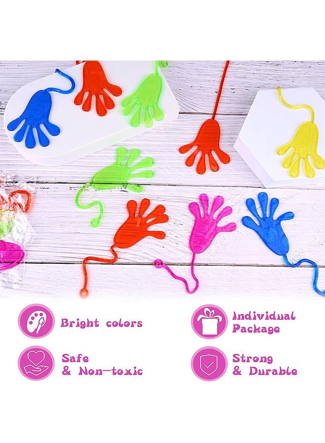 الأيدي اللزجة ، 10 قطع أصابع لزجة ، مجموعات الحفلات للأطفال ، ألعاب ممتعة ، تفضل الحفلات ، اليدين اللزج الممتدة ، تفضل الحفلات ، حفلات أعياد الميلاد ، ألعاب للأطفال الحسية - Image 4
