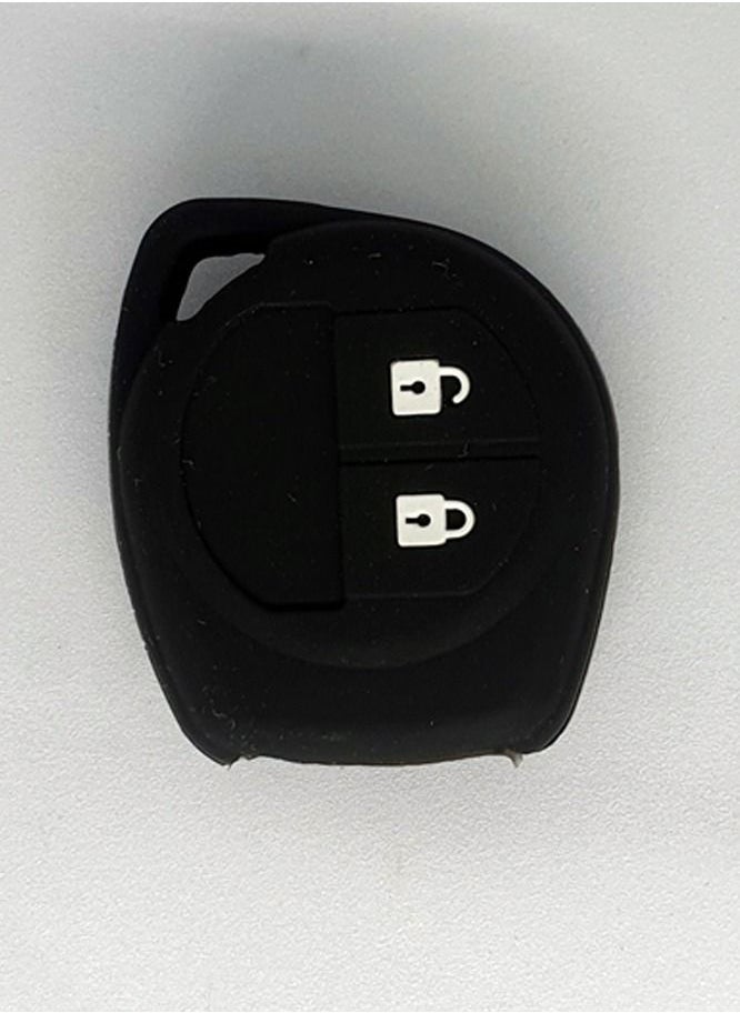 Service Zone 2 Buttons Silicon Car Key Cover For Suzuki  - Image 1