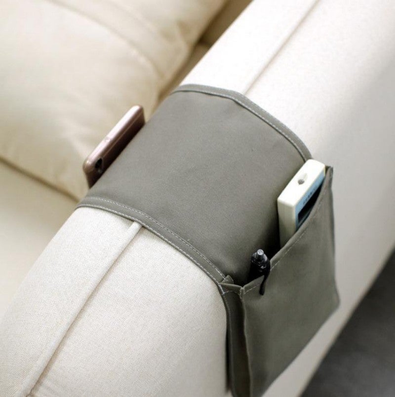 Cotton Sofa Arm Storage Bag - Image 5