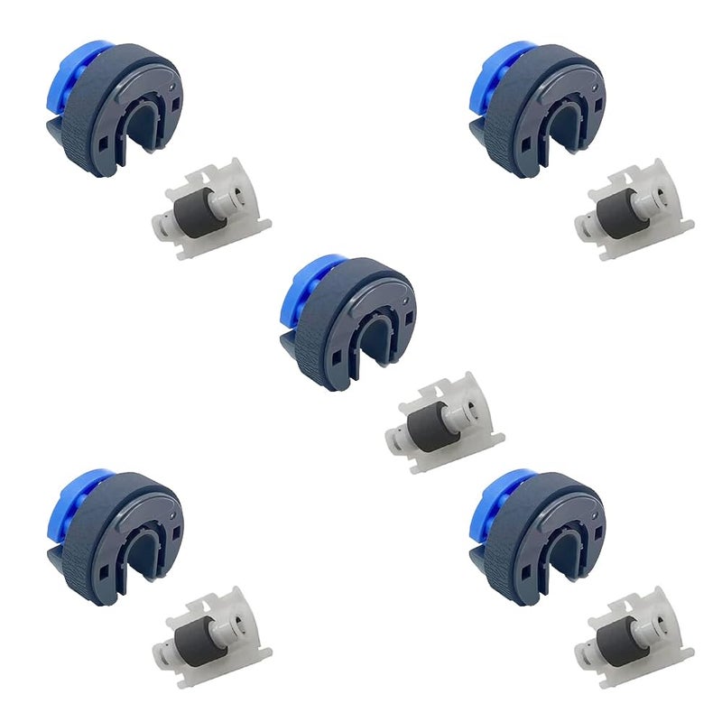 Paper Pickup Roller with SEPARTION PAD Suitable for L8050 L18050 L15150 Printers (Set of 5)