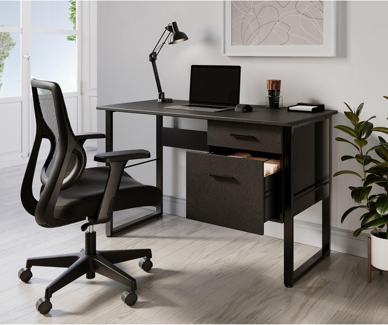 Realspace Sensi MeshFabric LowBack Task Office Chair Black BIFMA Compliant - Image 4