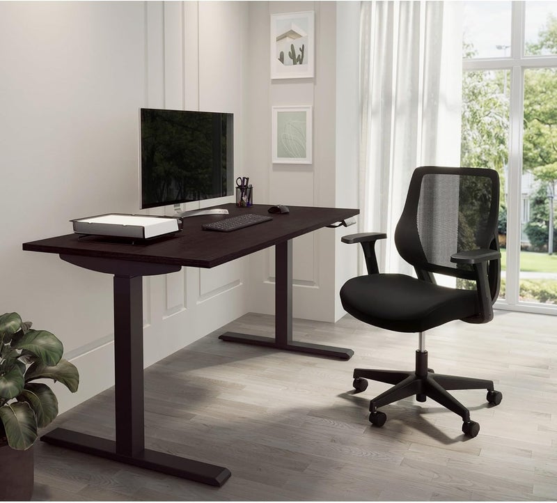 Realspace Sensi MeshFabric LowBack Task Office Chair Black BIFMA Compliant - Image 3