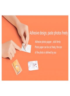 Xiaomi Pack Of 50 Xiaomi Photo Pocket Printier Photo Paper,Xiaomi Photo Printer Paper ,Self-Adhesive,2x3-inch, 50-sheets  - Image 3