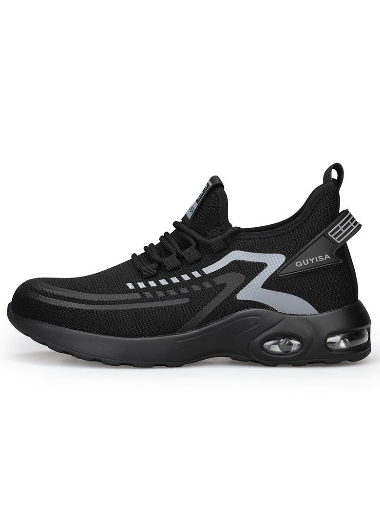 Mens Safety Boots Trainers Shoes Steel Toe Cap Mens Work Sneakers Lightweight Water Resistant  - Image 2