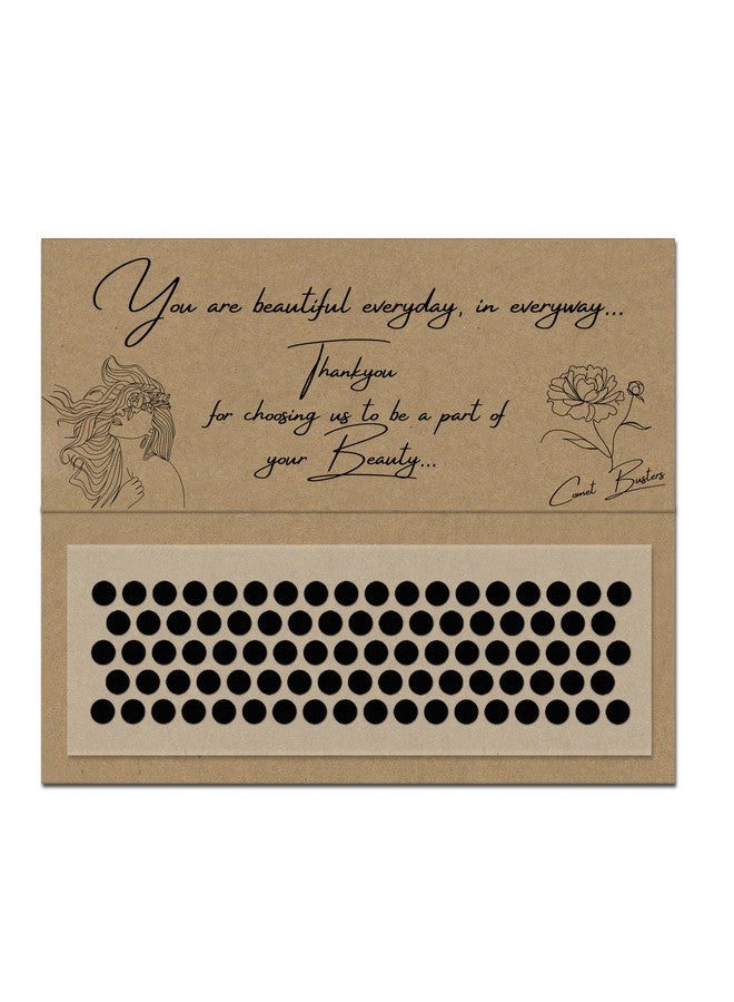 كوميت باسترز بيندي فول دايلي وير - بيندي دائرية مخملية سوداء للنساء (8 مم) (bf255) (عبوة من 5 قطع) - Image 2