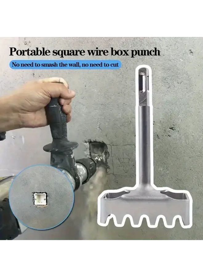 Square Type 86 Bottom Puncher Heavy Duty Hammer Tool for Professional Electrical Installation Durable Ergonomic Handle Wear Resistant - Image 5