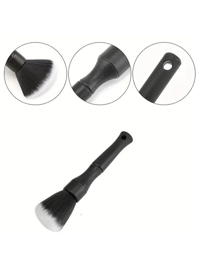 Soft Brush Car Detailing Brush Super Soft Synthetic Bristles Interior Dash Duster Accessories - Image 5