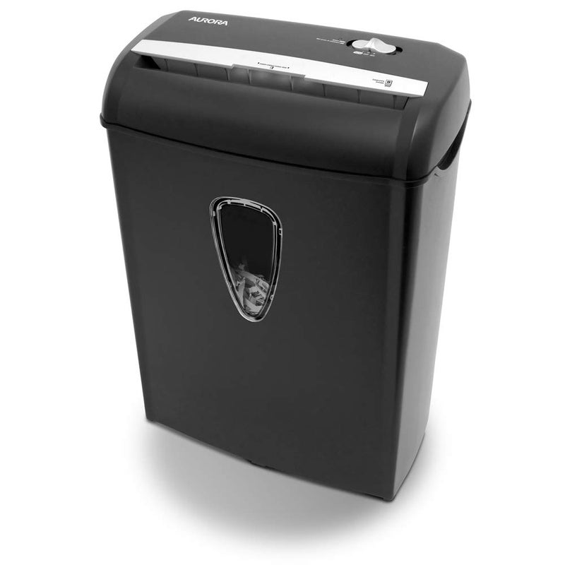 Aurora AS890C 8Sheet CrossCut PaperCredit Card Shredder with Basket - Image 2