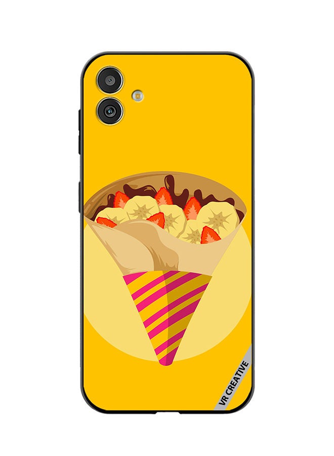VR CREATIVE Protective Case Cover For Samsung Galaxy F14 A Delicious Crepes With Lots Of Toppings Design Multicolour - Image 1