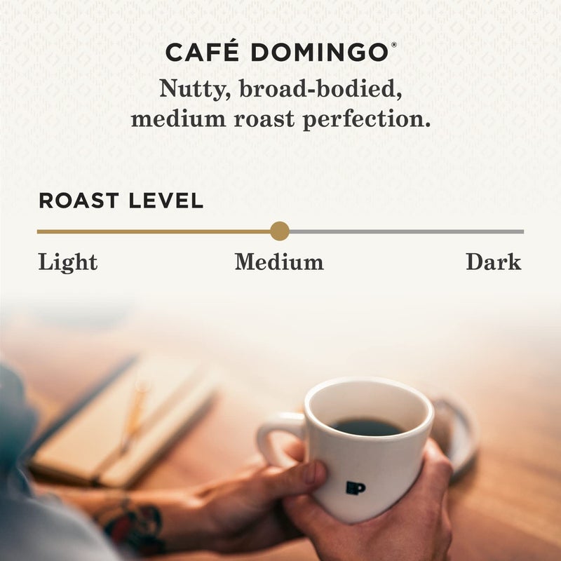 Peet's Coffee, Medium Roast Keurig K-Cup Pods - Café Domingo 54 Count (1 Box of 54 Pods) - Image 3