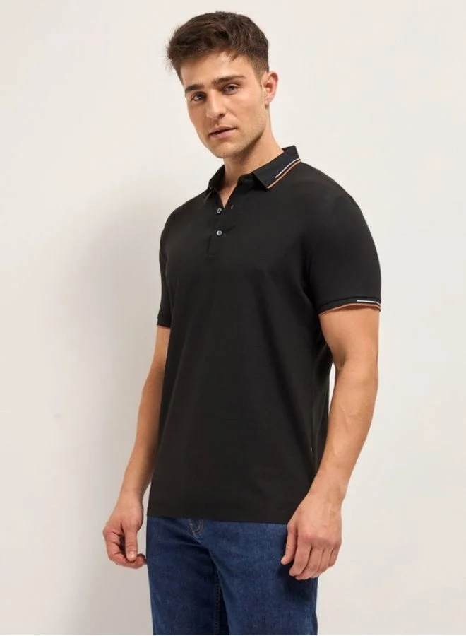 THE BEAR HOUSE  Men's Polo Shirt for Casual & Semi-Formal Wear | Classic Collar Neck T-Shirt | Comfortable, Stylish & Versatile for Office, Travel, Outings & Everyday Use for Men | Best Price UAE