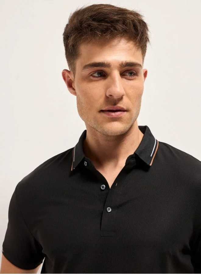 THE BEAR HOUSE  Men's Polo Shirt for Casual & Semi-Formal Wear | Classic Collar Neck T-Shirt | Comfortable, Stylish & Versatile for Office, Travel, Outings & Everyday Use for Men | Best Price UAE