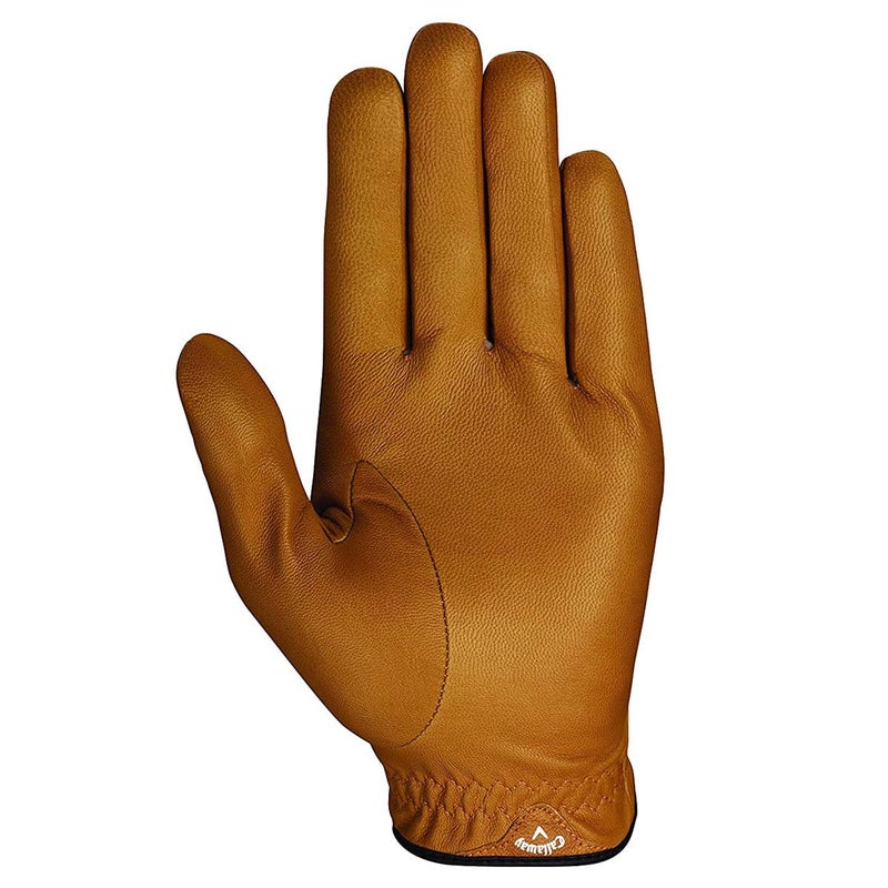 Callaway Golf Opti Color Glove (Worn on Left Hand, Standard, Medium, Tan) - Image 2