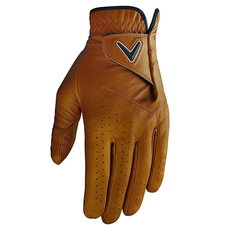 Callaway Golf Opti Color Glove (Worn on Left Hand, Standard, Medium, Tan) - Image 1