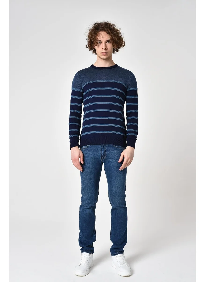 الكسندر جاردي Striped Sweater (E22-5702)