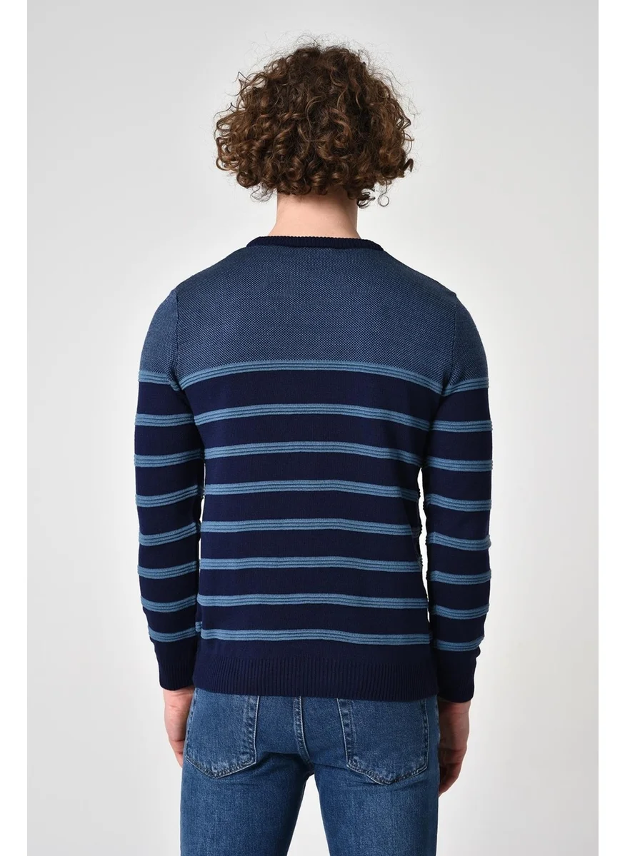 الكسندر جاردي Striped Sweater (E22-5702)