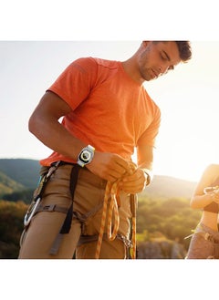 ALMNVO Trail Loop Nylon Band - Compatible with Apple Watch Ultra 2 Band 49mm 46mm 45mm 44mm 42mm 41mm 40mm 38mm Men Women,Rugged Braided Elastic Weave Sport Strap for iWatch Ultra Series 10/9/8/7/6/SE/5/4/3  - Image 4