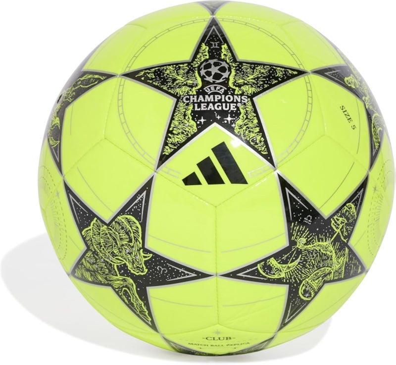 Adidas Uefa Champions League Club Ball For Unisex Yellow 4