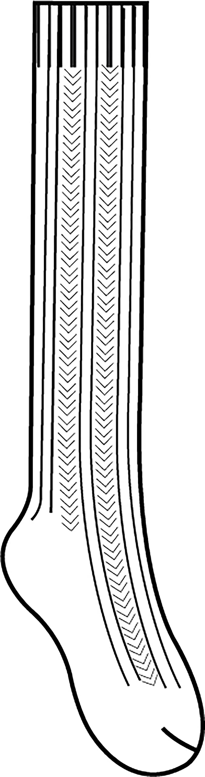 CLASSROOM Big Girls Uniform Cable Knee Hi Socks - 3 Pack, White, Large - Image 3