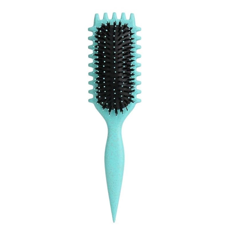 Fashion Mania Bounce Curl Define Styling Brush, Curly Hair Brush, Wet Dry Detangler For Shaping And Styling Curls (Random Color) - Image 2