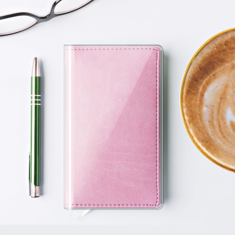 Fullhawl 3 Pack A5 Clear Cover Transparent A5 Size 13 x 8.74 Inches Jelly Notebook Cover, Fits for Journal Weeks Planners and Books Measuring About 8.3 x 5.8 Inches - Image 5