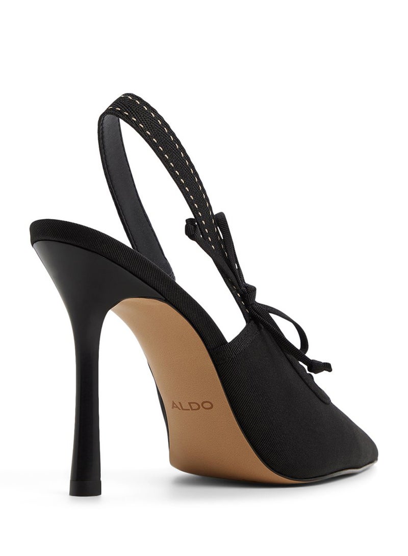 الدو حذاء بكعب مدبب بحزام خلفي - Image 4