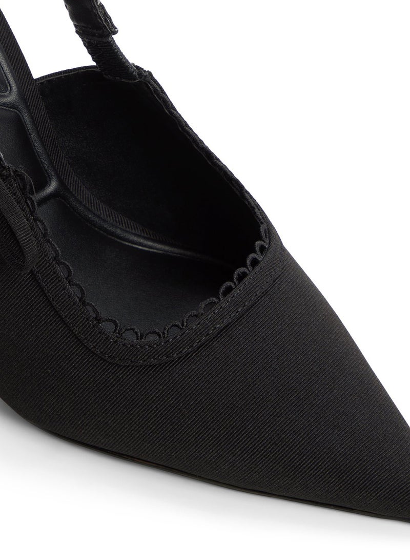 الدو حذاء بكعب مدبب بحزام خلفي - Image 5