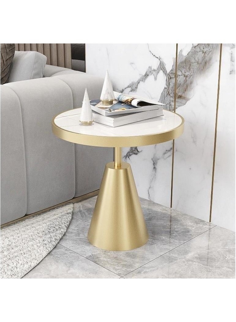 fashionhome Premium Modern Minimalist Round Living Room Balcony Small Space Coffee Table - Image 2
