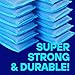 SCRUBIT Reusable Sponges for Dishes 12 Pack Microfiber Sponges Kitchen Dish Scrubber Machine Washable NonScratch Scrubbers Blue - Image 4
