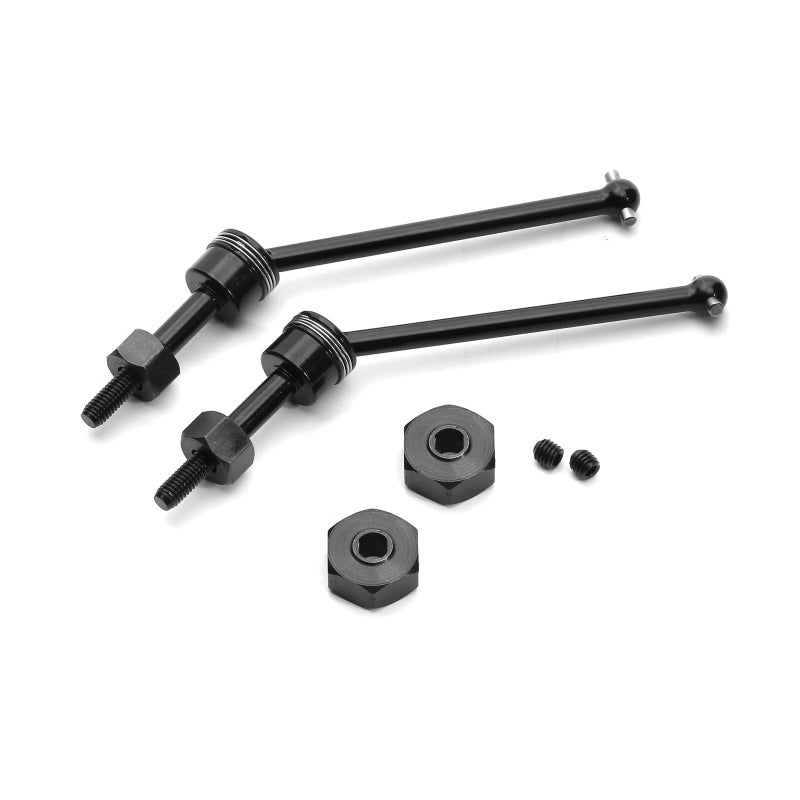 2pcs Steel Metal Front Drive Shaft CVD Driveshaft LOS04022 Replacement for Losi LMT 4WD Solid Axle Monster Truck 1/8 Remote control Car Upgrade Parts - Image 2