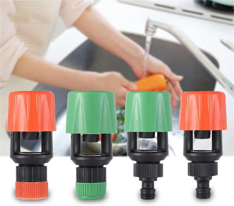 Universal Hose Connector Quick Coupling For Kitchen Garden Watering Irrigation Water Pipe Adapter Color D - Image 3