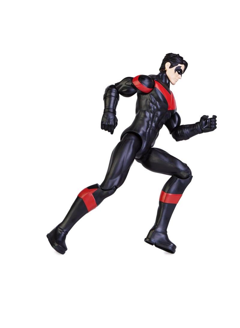 DC Batman 12-inch Nightwing Action Figure, Kids Toys for Boys Aged 3 and up - Image 4
