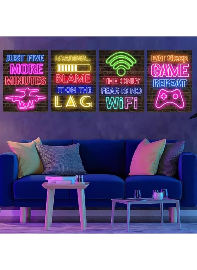 4 Pieces Gamer Decorative 3D Wall Stickers - pzsku/Z60B76A8CCCB328E34166Z/45/_/1738577254/bc603029-b023-4d4e-9288-a7091bdfcc3d