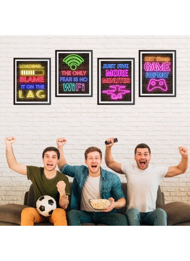 4 Pieces Gamer Decorative 3D Wall Stickers - pzsku/Z60B76A8CCCB328E34166Z/45/_/1738577258/fc196bb3-51cb-40c6-8f62-e4713f89c764