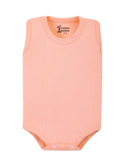 Funny Bunny Pack of 3 Cotton Wide Cut Bodysuit for Baby  - Image 2