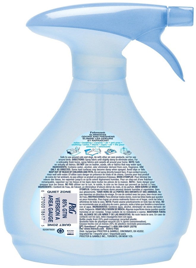 febreze فبرزي معطر الأقمشة مع داوني - رائحة أبريل - 27 أونصة - 2 عبوة - Image 2