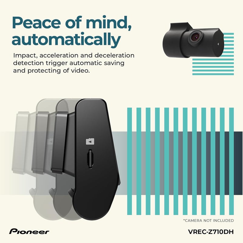 Pioneer Pioneer VRECZ710DH  HighDefinition Dash Cam 4K Ultra HD Recording DualChannel GPS Tracking WiFi Connectivity and Advanced Driver Assistance Systems - Image 5