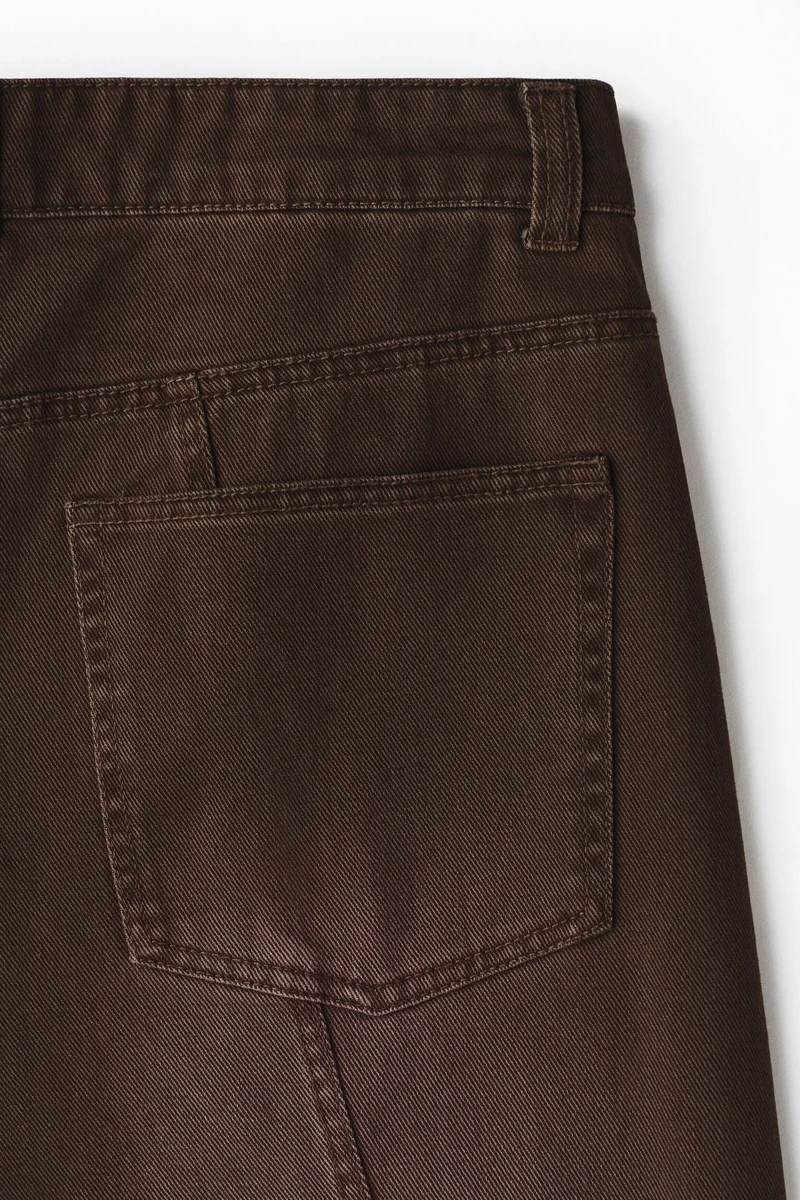 H&M  Loose Wide twisted leg jeans for Men | Best Price UAE