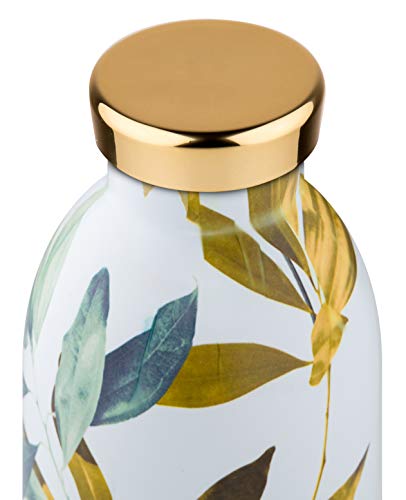 24Bottles Clima Bottles - Insulated Water Bottle 11oz/17oz/29oz, Water Bottles with 100% Leak Proof Lid (12 Hours Hot and 24 Hours Cold Beverages), Made of Stainless Steel, Italian Design - Image 3