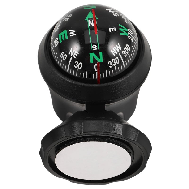 Universal Car Dashboard Compass Ball Portable Sphere Compass for Vehicle Navigation Outdoor Travel Camping - Image 2