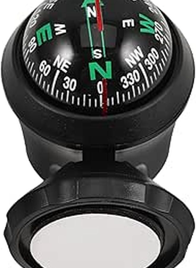 Universal Car Dashboard Compass Ball Portable Sphere Compass for Vehicle Navigation Outdoor Travel Camping - Image 1