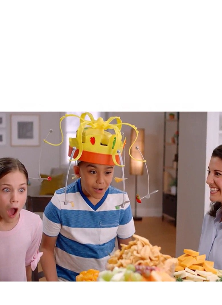 General Chow Crown Music Rotating Crown Dining Hat Funny Prank Party Toy  - Image 4
