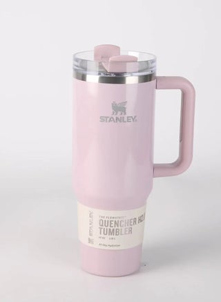 كوب ستانلي، كوب ستانلي سعة 40 أونصة مع قش ومقبض، كوب معزول مع غطاء كوب للسفر، كوب قهوة من الفولاذ المقاوم للصدأ H2.0 FlowState للمشروبات المثلجة الساخنة، كوب سفر بمقبض(بينك) - pzsku/Z60B83A101D743BD2DD93Z/45/1750774903/56b3391c-1d31-4d10-85ba-33db6bbfe86d