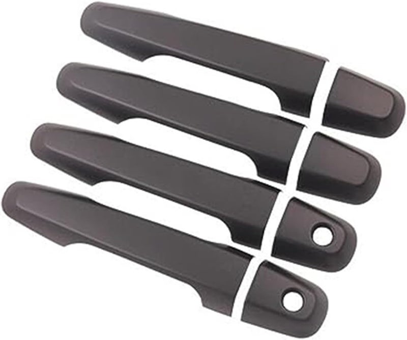 Vuzmode Matte Chrome Car Door Handle Covers for Pajero Sport - Image 2