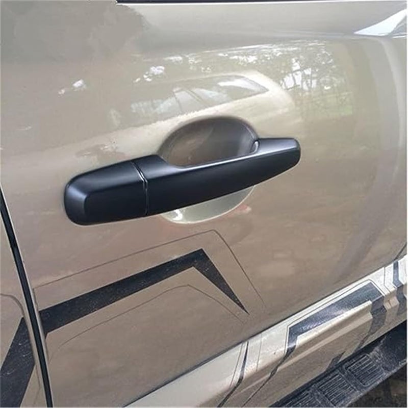 Vuzmode Matte Chrome Car Door Handle Covers for Pajero Sport - Image 3