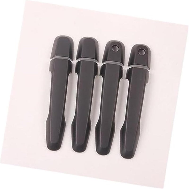 Vuzmode Matte Chrome Car Door Handle Covers for Pajero Sport - Image 1